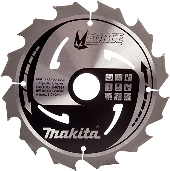 Makita B-07967 TCT Saw Blade, Red/Silver