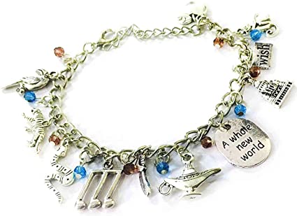 TV Movies Show Charm Bracelet - Valentines Merchandise Costume Horror Jewelry Gifts for Women