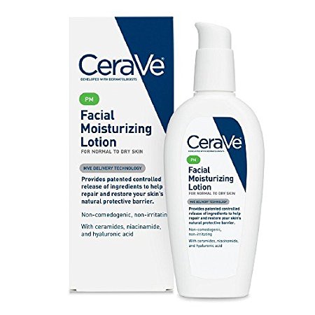 Cerave Facial Moisturizing Lotion PM 3 oz (Pack of 2)