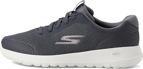 Skechers Mens Gowalk Max Otis - Athletic Air Mesh Lace Up Walking Shoe Walking Shoe