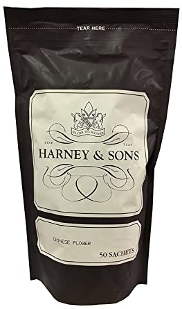 Harney & Sons Fine Teas Chinese Flower Green Tea 50 Sachets