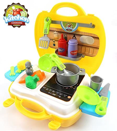 Life-Tandy Early Development Child Kitchen Pretend Play Toys Many Optional Role-Playing Toddlers Boys Girls for 26PCS