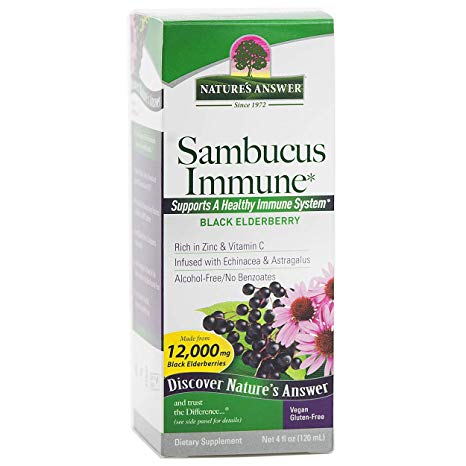 Nature's Answer, Sambucus Immune Support, 4 Ounce
