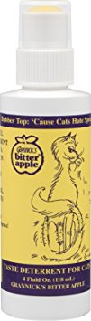 Grannick Bitter Apple Spray with Dabber Top for Cats 4oz