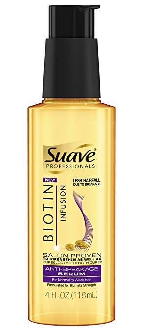 Suave Professionals Anti-Breakage Serum, Biotin Infusion, 4 Ounce