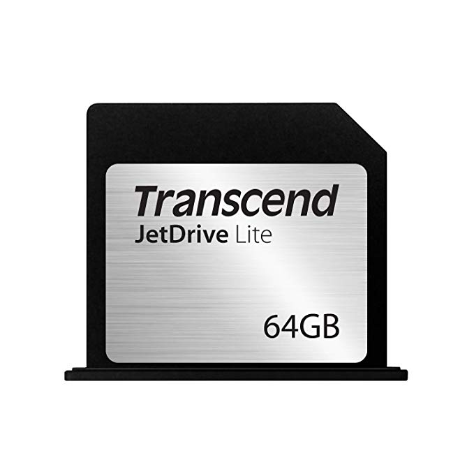 Transcend 64GB JetDrive Lite 350 Storage Expansion Card for 15-Inch MacBook Pro with Retina Display (TS64GJDL350)