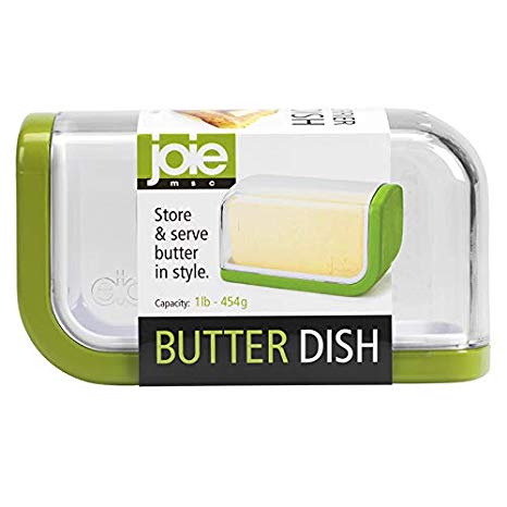 MSC International 40444 Joie Butter Dish, Green White (Original Version)