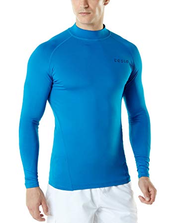 Tesla Men's UPF 50  Long Sleeve Rashguard MSR Series