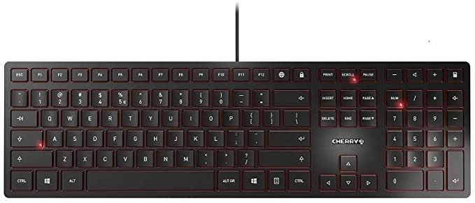 CHERRY KC 6000 SLIM Keyboard - Black