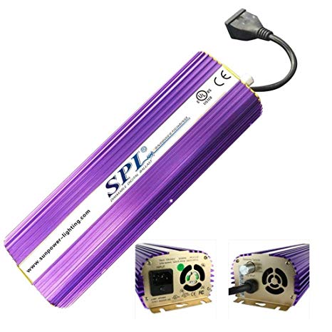 SPL Horticulture STB 1000 Hydroponic 400w Watt HPS Mh Digital Dimmable Electronic Ballast for Grow Light Bulb Lamp