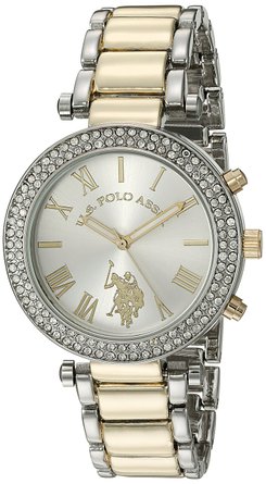 U.S. Polo Assn. Women's Quartz Two Tone Dress Watch (Model: USC40171)