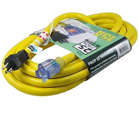 Conntek STW Super Heavy Duty Outdoor Jacket Lighted End Extension Cord