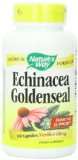 Natures Way Echinacea and Goldenseal 450 mg 180 Capsules