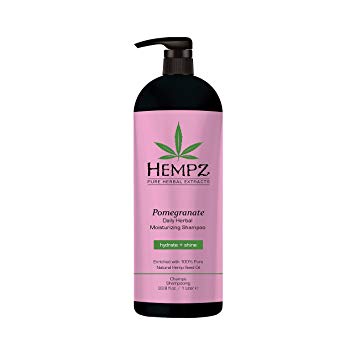 Hempz Hempz moisturizing shampoo, pearl pink, pomegranate, 33.8 fluid ounce, 33.8 Ounce