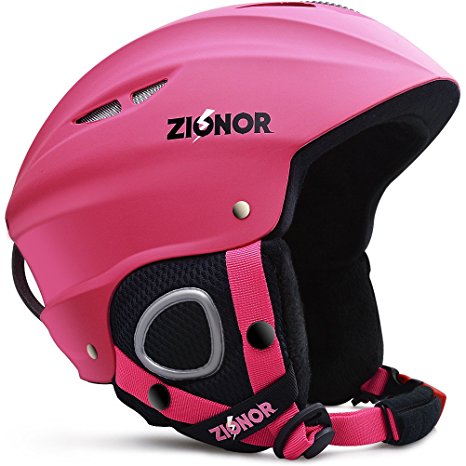 ZIONOR Lagopus H1 Ski Snowboard Helmet for Men Women - Air Flow Control Adjustable Fit