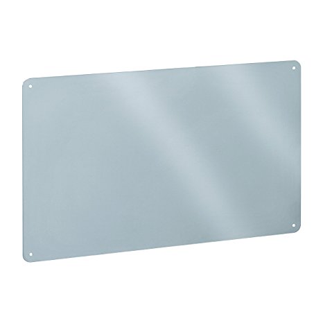 STEELMASTER Flat Style Magnetic Board, 18.5 x 11.5 Inches, Silver (270111950)
