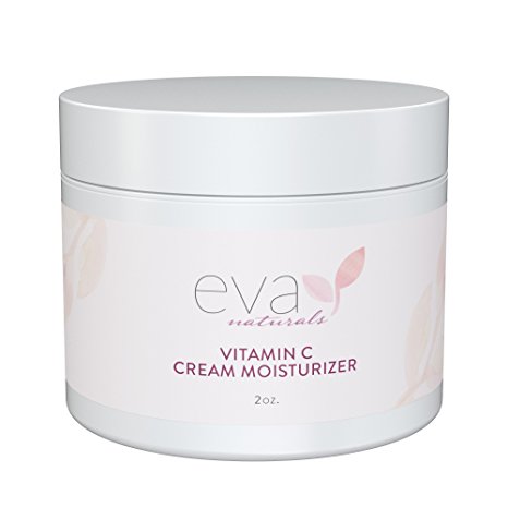 Eva Naturals Vitamin C Antioxidant Anti-Wrinkle Cream Moisturizer, 20 oz.