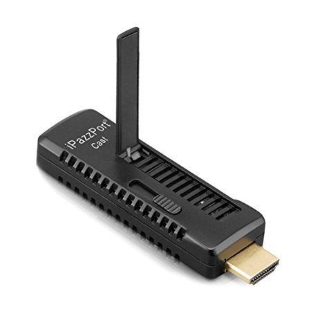 Miracast Dongle , Kicpot Wireless Wifi HDMI Display Dongle Adapter 1080P Streaming Cast Videos, Audio, Picture, Live Camera from iPhone, iPad, Android Smart Devices to HD TV, Monitor or Projector