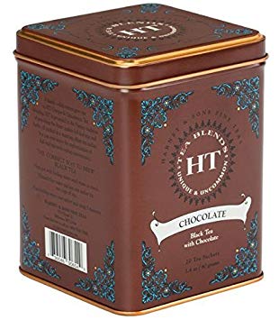 Harney & Sons Fine Tea Tin, Chocolate Flavor, 20 Tea Bags