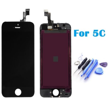 LCD Display and Touch Screen Digitizer Assembly Replacement for Apple iPhone 5C