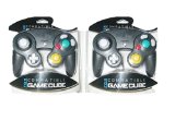 Two GameCube  Wii Compatible Controllers Black