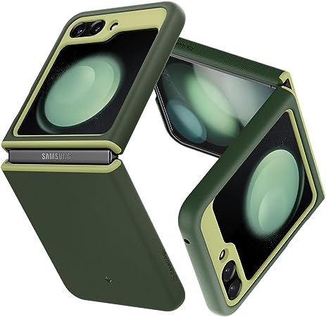 Caseology Nano Pop Silicone Case Compatible with Samsung Galaxy Z Flip 5 Case (2023) - AVO Green