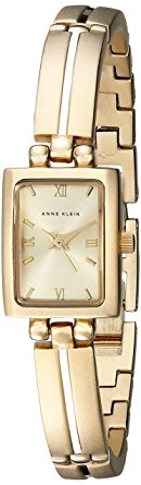 Anne Klein Women's Goldtone Solid Link Bracelet Watch