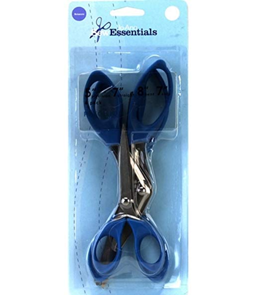 Sew Essentials 4 Pack Scissors- 5 Inch , 7 Inch , 8 Inch , 7 Inch Snip