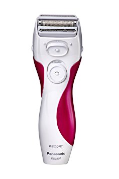 Panasonic ES2207P Ladies Electric Shaver, 3-Blade Cordless Women s Electric Razor with Pop-Up Trimmer, Use Wet or Dry