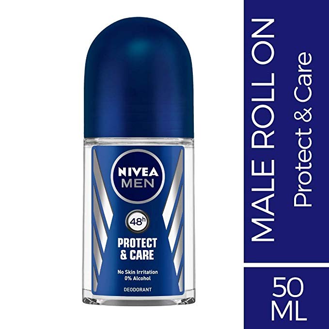 Nivea Men Protect and Care Roll On, 50ml