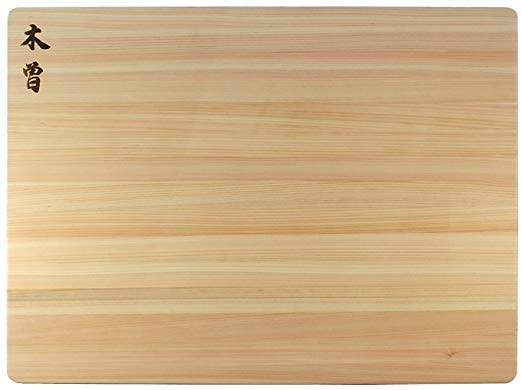 Kiso Hinoki Cutting Boards, Made in Japan - Authentic Japanese Cypress (24 x 18 x 1.5 Inch)