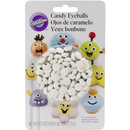 Wilton Candy Eyeballs,0.88 oz,Count of 56