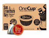 San Francisco Bay OneCup Fog Chaser 80 Single Serve Coffees