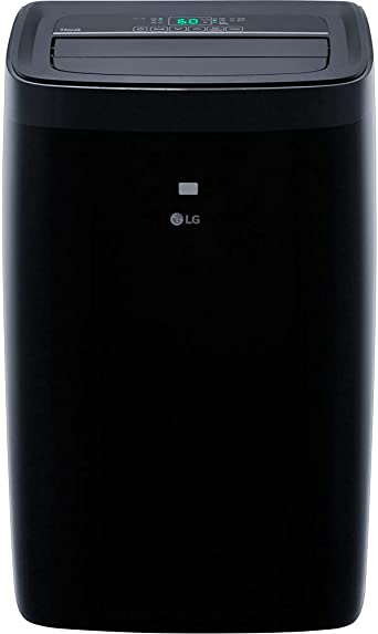 LG 10,000 BTU (DOE) / 14,000 BTU (ASHRAE) Smart Portable Air Conditioner, Cools 450 Sq.Ft. (18' x 25' room size), Smartphone & Voice Control works with LG ThinQ, Amazon Alexa and Hey Google, 115V