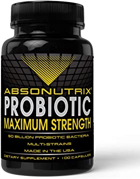 Absonutrix Probiotic Maximum Strength 50 Billion Per Capsule Multi-strain
