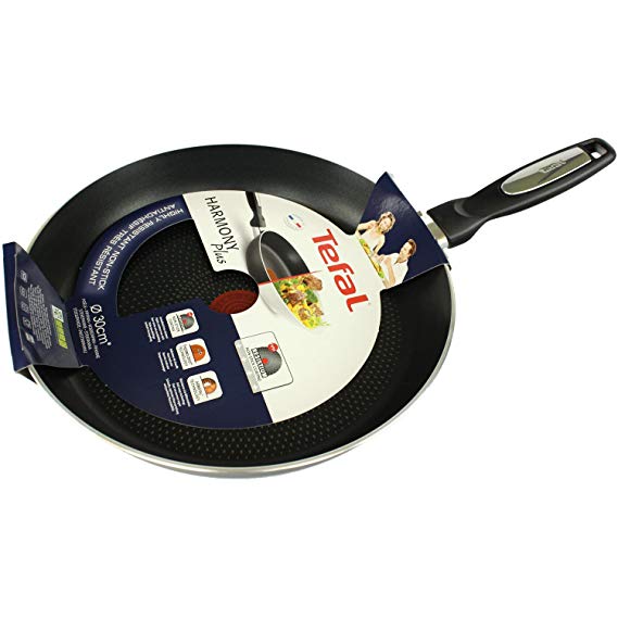 Tefal Harmony Plus Non-Stick 30cm Frying Pan - New Resistium Non-Stick Coating (Armatal Technology-Anti-wrap Technology)