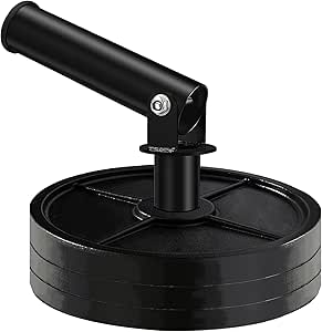 BodyRip COMPACT PRO Post Landmine Insert Attachment Machine | Standard and Olympic Barbell | T Bar Row, Pres, Squats, Swing | Home Gym, Fitness, Lifting, Fat Loss Training