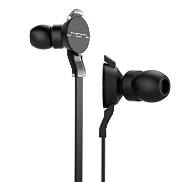 SOL REPUBLIC 1161-31 AMPS HD In-Ear Headphones with Free Ear Tips for Life - Black