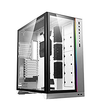 Lian Li Dynamic XL ROG Certified Mid Tower Gaming Case - White USB 3.0