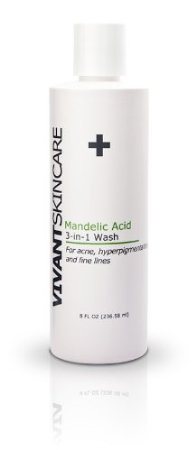 Vivant Skin Care Mandelic Acid 3-in-1 Wash, 8 Ounce