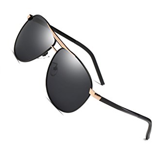 Mens Women Hot Classic Polarized Aluminum Sunglasses Vintage Aviator Sun Glasses For Men/Women