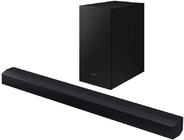 SAMSUNG 2.1Ch 210W Soundbar with Wireless Subwoofer - Black HW-C43M (Renewed)