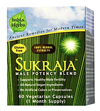 Sukraja for Male Fertility & Semen Volume, 60 Capsules