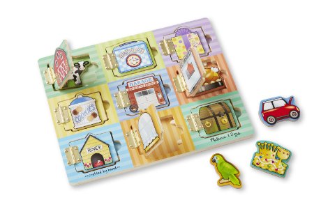 Melissa & Doug Magnetic Hide and Seek Board