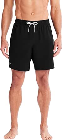 Under Armour Men's Compression Lined Volley, Swim Trunks, Shorts with Drawstring Closure & Elastic Waistband