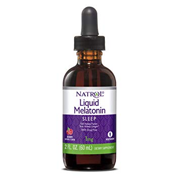 Natrol Natrol Melatonin Liquid 1mg 2oz Tincture, 2 Fluid Ounce