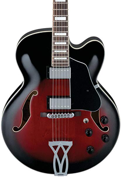 Ibanez Artcore AF75 Hollowbody - Transparent Red Sunburst