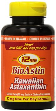 Nutrex Hawaii Bioastin Hawaiin Astaxanthin 12mg - 120 Gel Caps