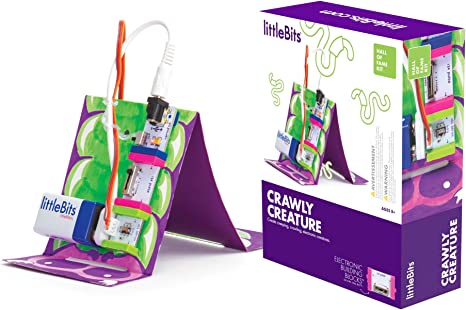 littleBits Hall of Fame Crawly Creature Starter Kit, Purple
