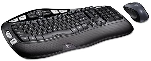 Logitech MK550 Wireless Desktop Set Keyboard/Mouse USB Black LOG920002555